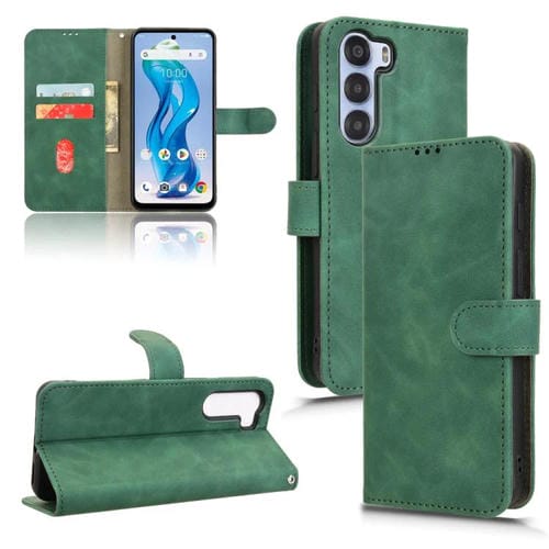 Funda de Cuero con Tapa Magnética para ZTE Nubia S 5G A403Zt (Verde)