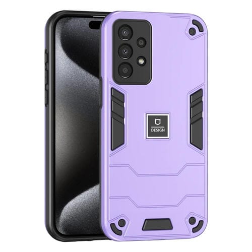 Funda para Teléfono Samsung Galaxy A13 2 En 1 a Prueba de Golpes (Púrpura)