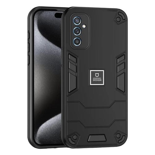Funda para Teléfono Samsung Galaxy M52 5G 2 En 1 a Prueba de Golpes (Negro)