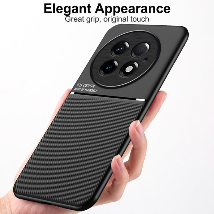 Funda Híbrida TPU con Diseño Magnético y Tira Inclinable para OnePlus 13 (Verde)