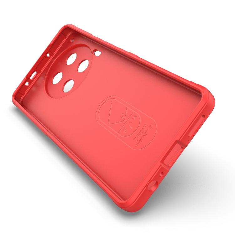 Funda TPU con Franela para Tecno Camon 30 4G Global Magic Shield (Azul Claro)
