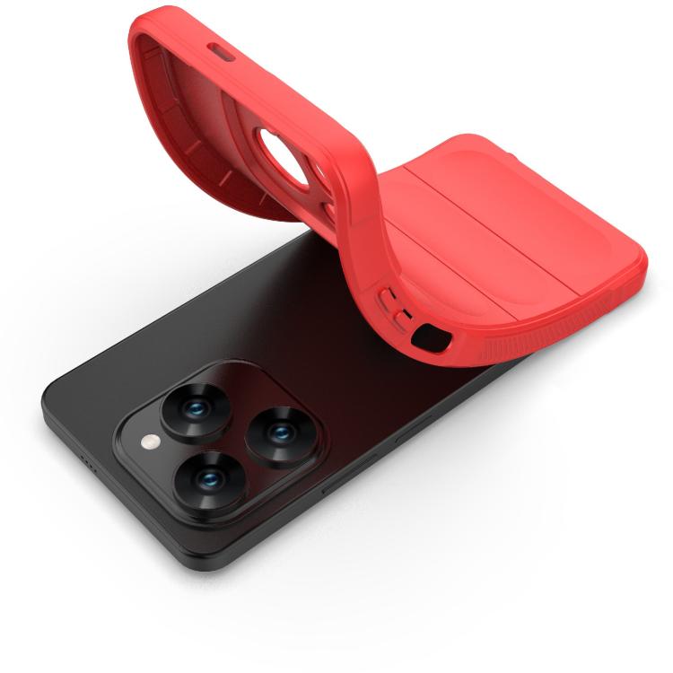 Funda TPU + Franela Tecno Spark 20 Pro 4G con Protección Mágica Global (Negra)