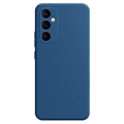 Funda para Teléfono Samsung Galaxy A55 Silicona Líquida Imitación (Azul)