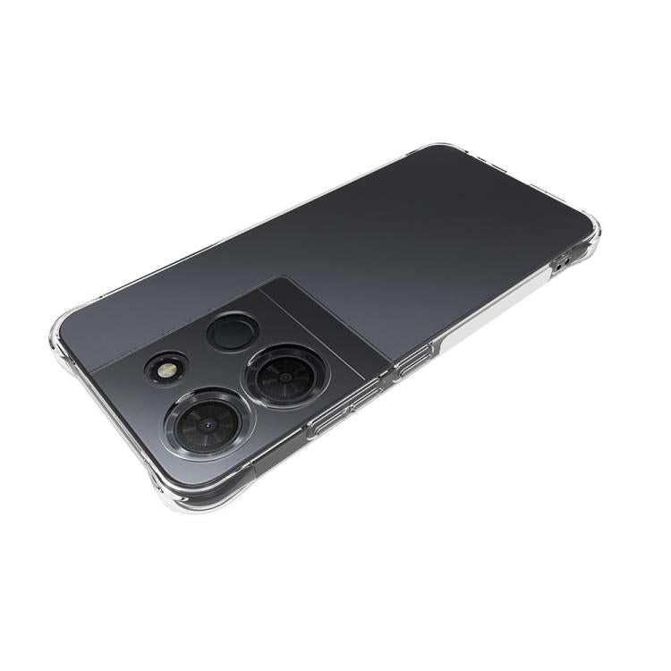 Funda de TPU gruesa, antideslizante y a prueba de golpes para TCL 503 4G (transparente)