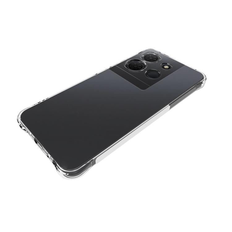Funda de TPU gruesa, antideslizante y a prueba de golpes para TCL 503 4G (transparente)