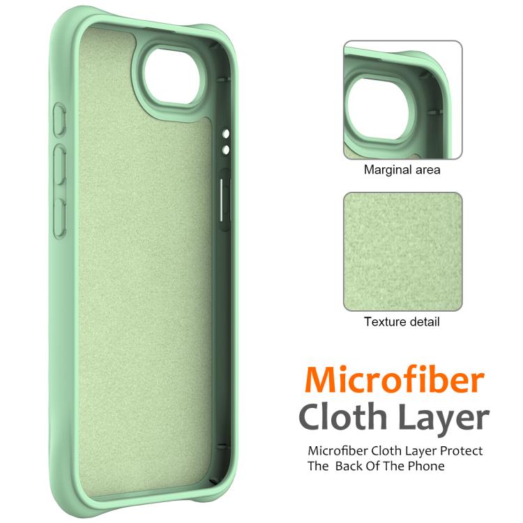 Funda de Silicona Líquida Magnética Magsafe para iPhone 16E (Verde)