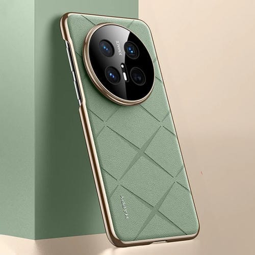 Funda de Cuero para Huawei Mate 70 Pro Protección Teléfono (Verde)