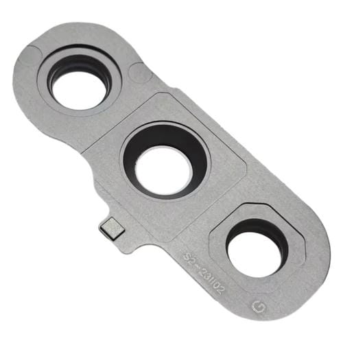 Tampa da Lente da Câmara Traseira Samsung Galaxy S23 FE SM-S711B (Preto) - Pacote de (10 Peças)