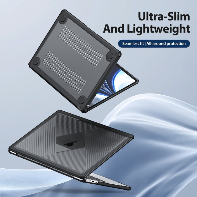 Funda Protectora para Portátil Dux Ducis Lcgh MacBook Pro 13.3 (2016-2021) (Negra)