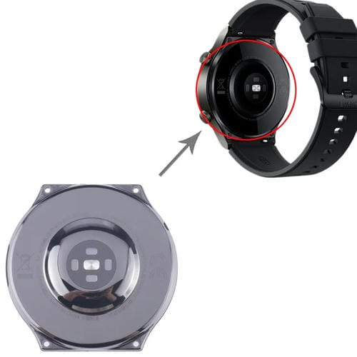 Coque arrière Huawei Watch GT 2 Pro Vid-B19 (Noir)