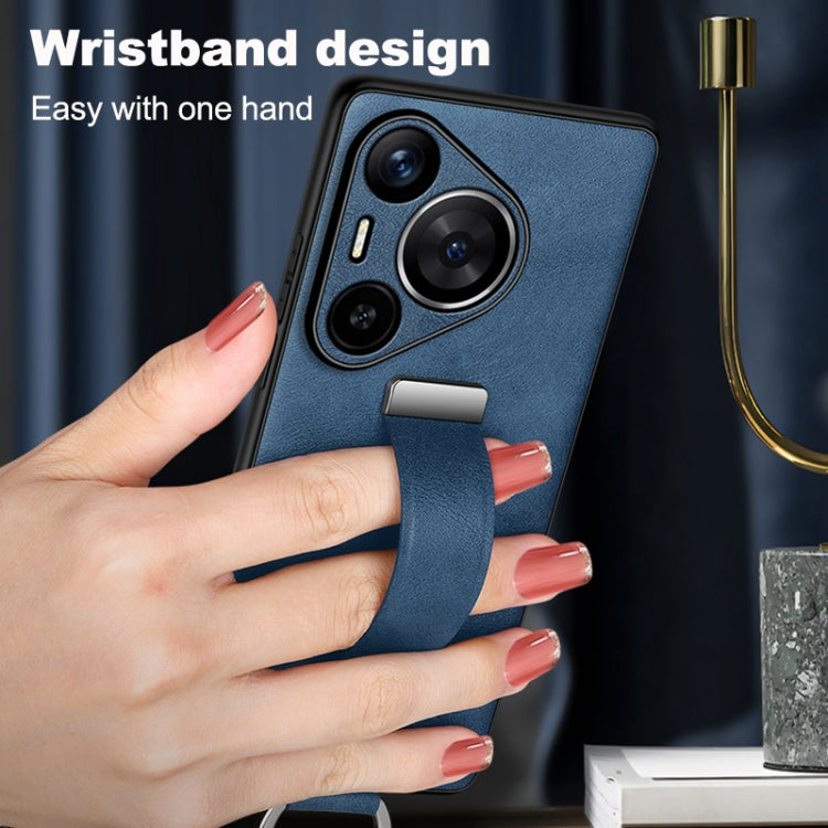Funda para Teléfono Huawei Mate 70 Cuero Híbrido Sulada Prueba de Golpes (Marrón)