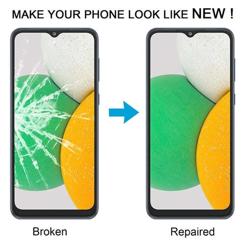 Verres de verre avec adhésif OCA Samsung Galaxy A03 Core SM-A032F (Avant) (10 pièces)