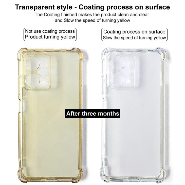 Funda TPU a Prueba de Golpes con Airbag para OnePlus 13 5G Imak (Negra Transparente)