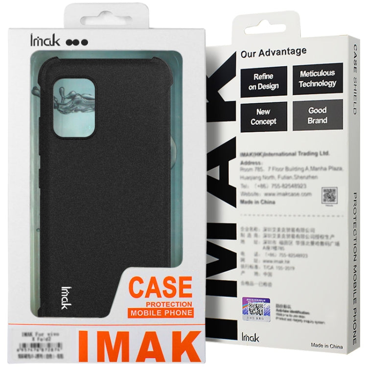 Funda TPU a Prueba de Golpes con Airbag para OnePlus 13 5G Imak (Negra Transparente)
