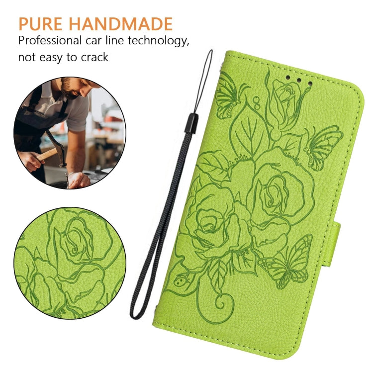 Funda de Cuero Antirrobo con Rfid para OnePlus Nord N10 5G (Verde)