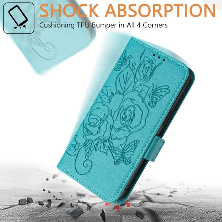 Funda de Cuero Antirrobo con RFID para OnePlus Nord N10 5G (Azul Claro)