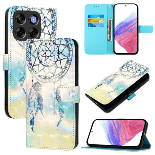 Funda de Cuero con Tapa Horizontal para ZTE Blade V70 Vita Nubia V70 (Dream Wind Chimes)