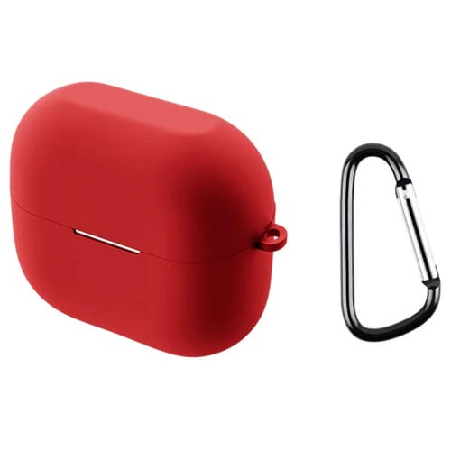 Funda Protectora de Silicona para Auriculares Bluetooth Samsung Galaxy Buds 3/3 Pro (Roja)