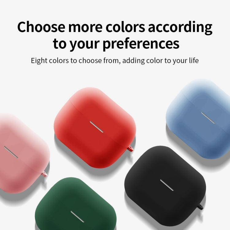 Funda Protectora de Silicona para Auriculares Bluetooth Samsung Galaxy Buds 3/3 Pro (Roja)