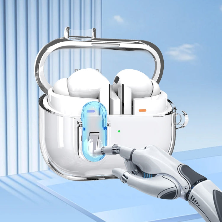 Funda Protectora para Auriculares Samsung Galaxy Buds 3 y 3 Pro a Prueba de Golpes (Transparente)
