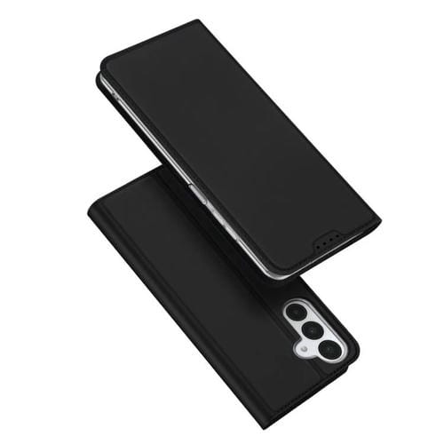 Funda de cuero con tapa DUX DUCIS Skin Pro Series para Samsung Galaxy A17 5G (negra)