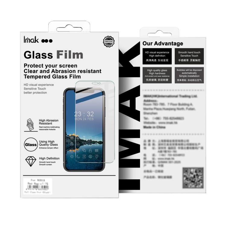 Película de vidrio templado de pantalla completa para Samsung Galaxy A07 4G imak H Series