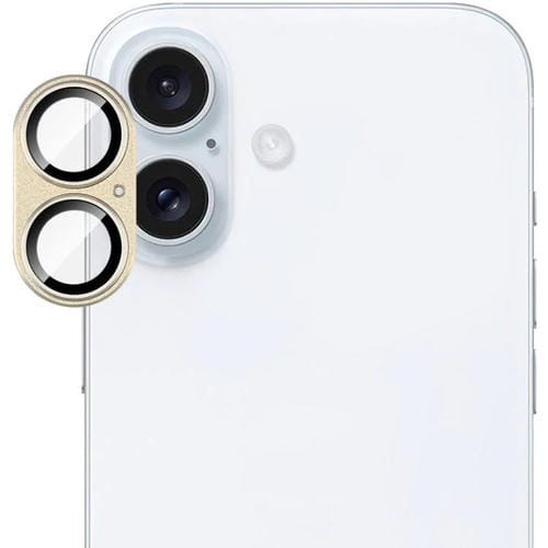 Película protectora de cámara IMAK Metal Armor Premium para iPhone 17 (amarilla)