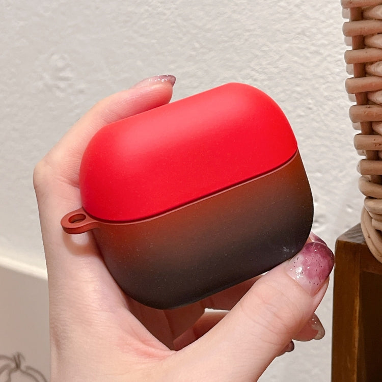 Funda Protectora para Auriculares Samsung Galaxy Buds3 y 3 Pro con Degradado Esmerilado (Rojo Degradado)