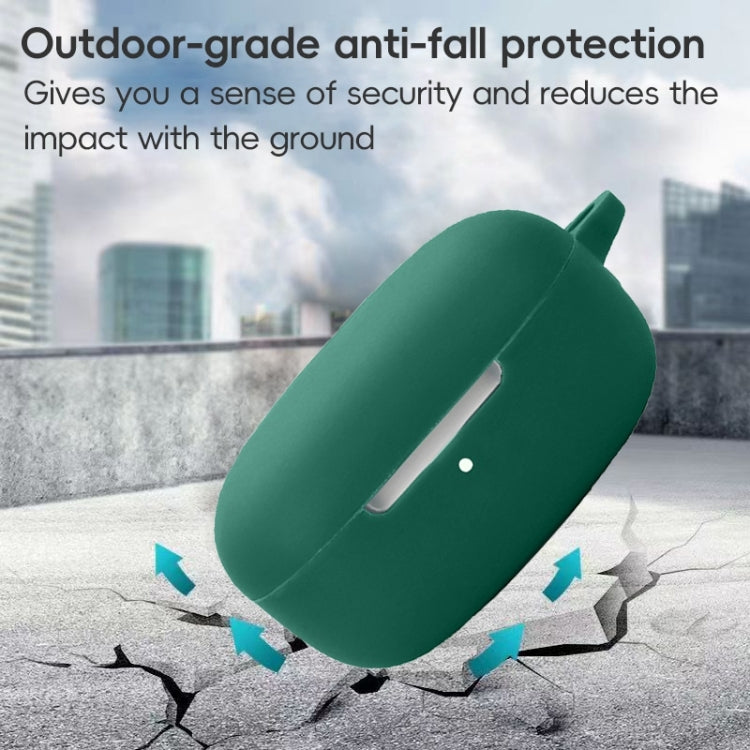 Funda Protectora de Silicona para Auriculares Xiaomi Redmi Buds 6 Play (Verde)