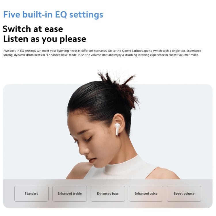 Auriculares Intrauditivos Inalámbricos Xiaomi Redmi Buds 6 Active Bt5.4 (Azul)