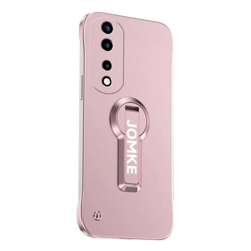 Estuche para Honor 70 con Soporte Giratorio 360° y Barniz para Hornear (Rosa)