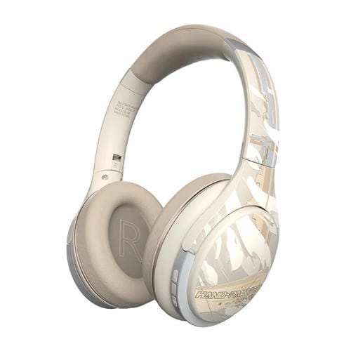 Auriculares inalámbricos Bluetooth A6 Anc Gaming Studio (Beige)