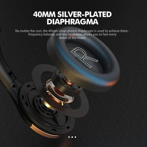 Auriculares inalámbricos Bluetooth A6 Anc Gaming Studio (Beige)