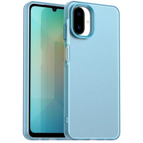 Funda híbrida de TPU a prueba de golpes para Samsung Galaxy A07 4G (azul)