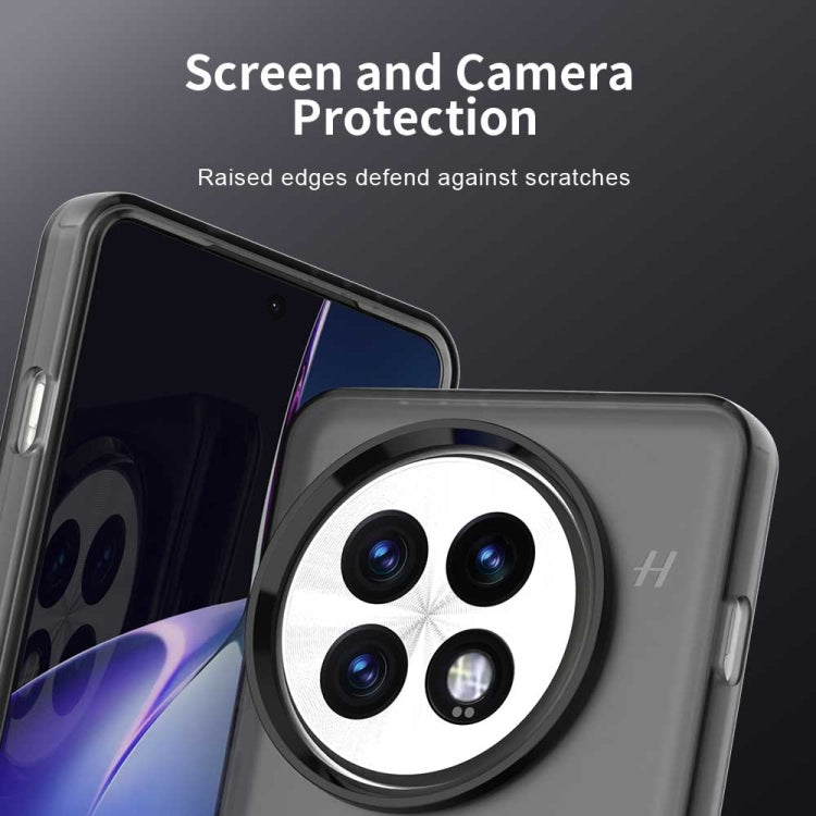 Funda híbrida TPU para OnePlus 13 Candy PC a prueba de golpes (Negra)