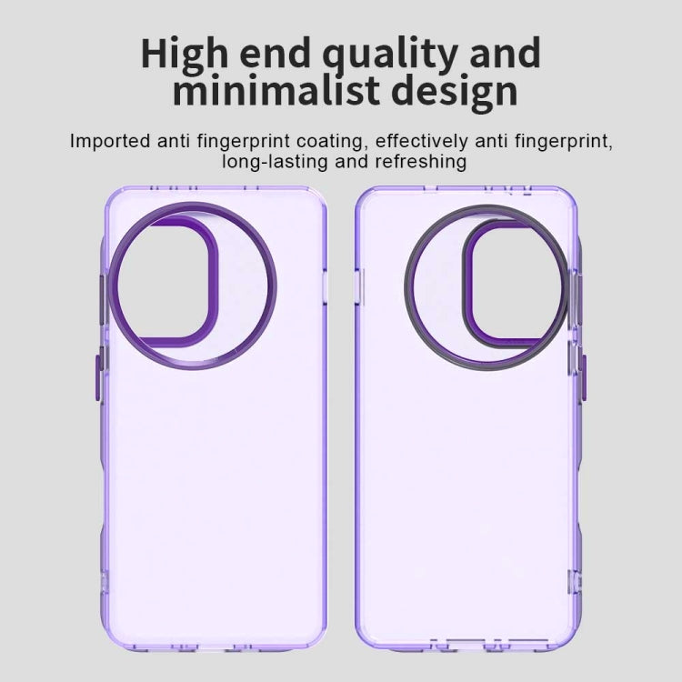 Funda Híbrida TPU para OnePlus 13 Candy PC a Prueba de Golpes (Morado)