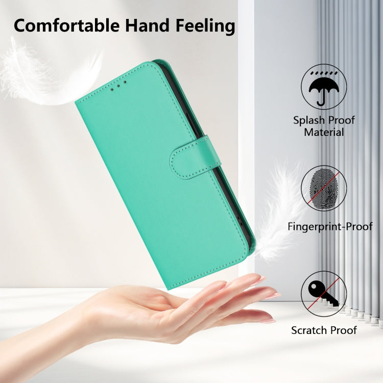 Funda de Piel para OnePlus 11 con Cordón (Verde) Tacto de Piel