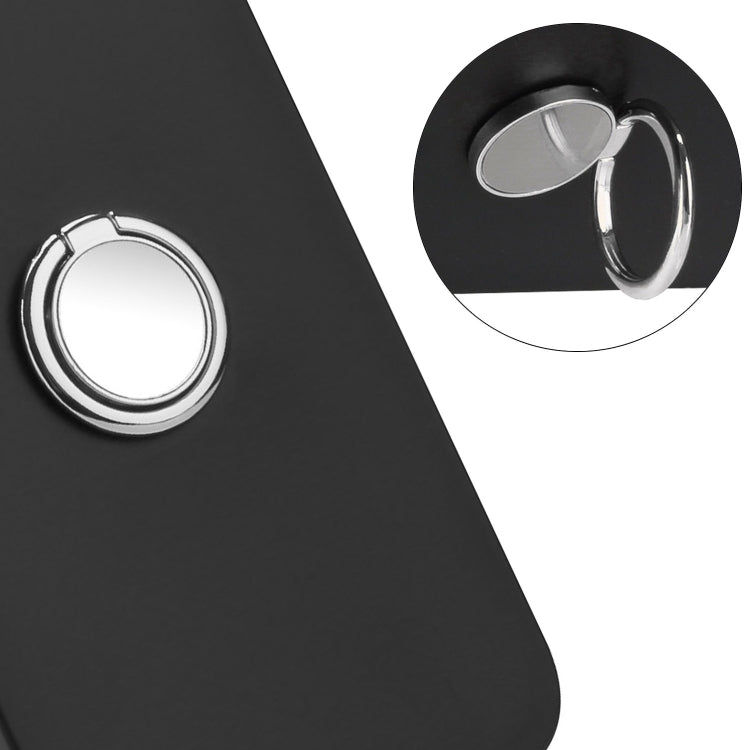 Funda TPU con Soporte de Anillo para Sony Xperia 5 IV (Plateada)