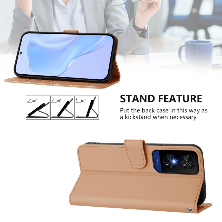 Funda de Cuero con Cordón para TCL 50 5G y 50 Xe Nxtpaper 5G (Desnudo)