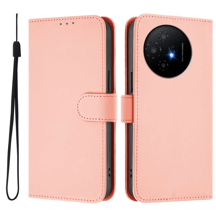 Funda de Piel Sintética para TCL 50 Xl con Cordón (Rosa)