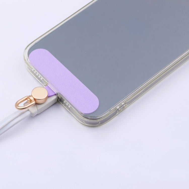 Junta de Fijación para Cordón de Teléfono Móvil con Rotación de 360 Grados (Verde Menta)
