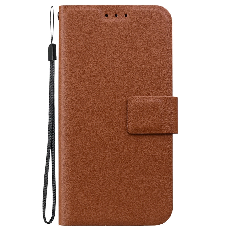 Funda de Cuero con Hebilla Magnética Ultrafina para OnePlus Nord Ce 3 Lite y Nord N30 (Marrón)