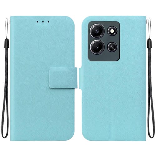 Funda de Cuero Ultradelgada con Hebilla Magnética para Infinix Note 30I (Verde)