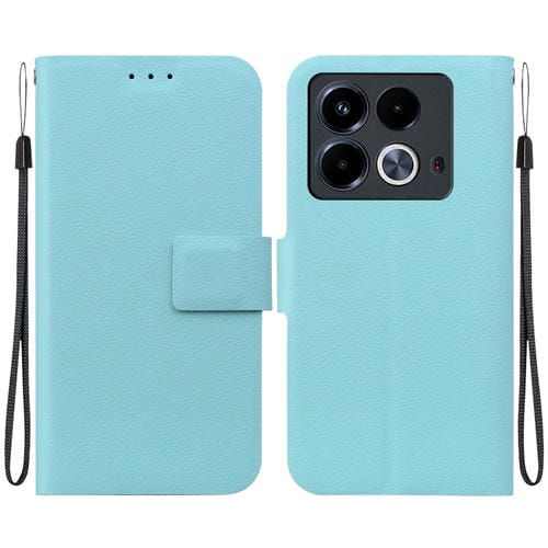 Funda de Cuero con Hebilla Magnética Ultrafina para Infinix Note 40 4G (Verde)