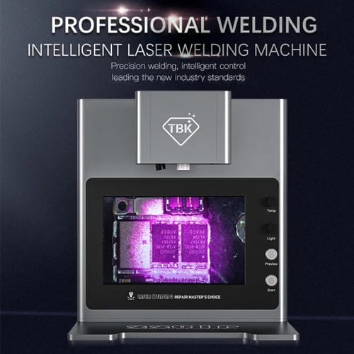 Machine de Soudage Thermique Laser Infrarouge Intelligent Tbk 2201P avec Caméra HD LCD Intégrée Prise Britannique