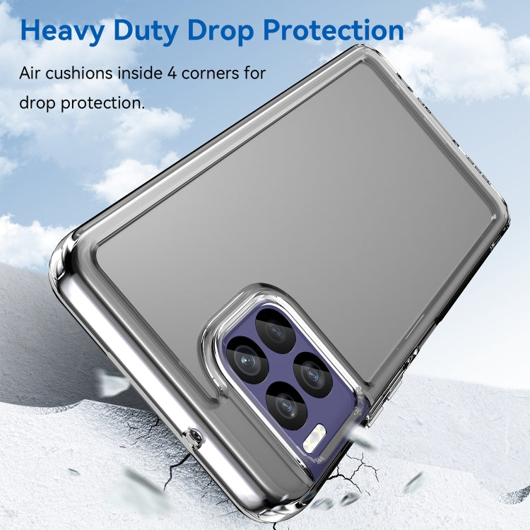 Funda TPU para Teléfono T-Mobile Revvl 7 Pro 5G Candy Series (Transparente)
