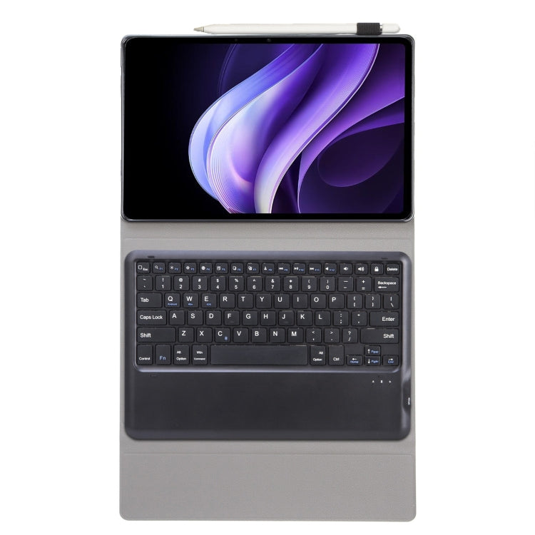 Funda de Cuero con Teclado Bluetooth Desmontable TPU Av10 para Vivo Pad3 12,1" (Negro)