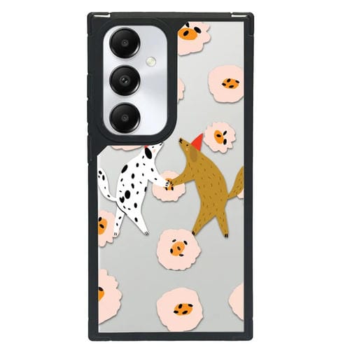 Funda para Teléfono Samsung Galaxy A34 Cobertura Total Diseño Artístico (Perro Colorido C)
