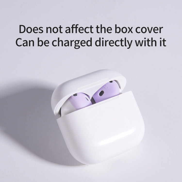 Funda Protectora Silicona Suave para Auriculares AirPods 4 (Azul Oscuro)
