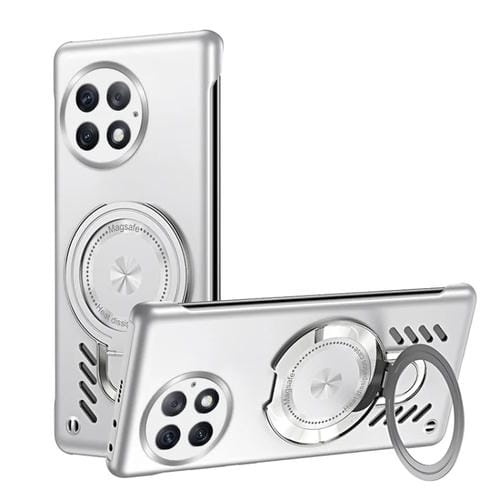 Estuche para Teléfono OnePlus Ace 2 Pro Ice Sense Series con Soporte Magsafe y Refrigeración de Grafeno (Plateado)